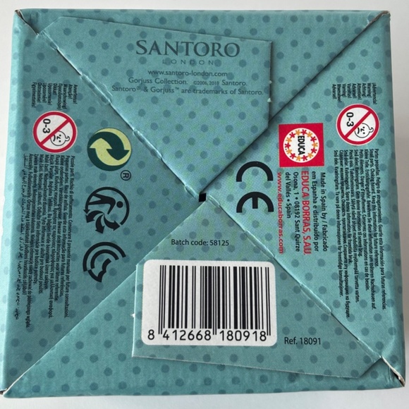 Brand New ! Educa Santoro London Gorjuss Jigsaw puzzle 100 pieces- Rosebud - Picture 3 of 7